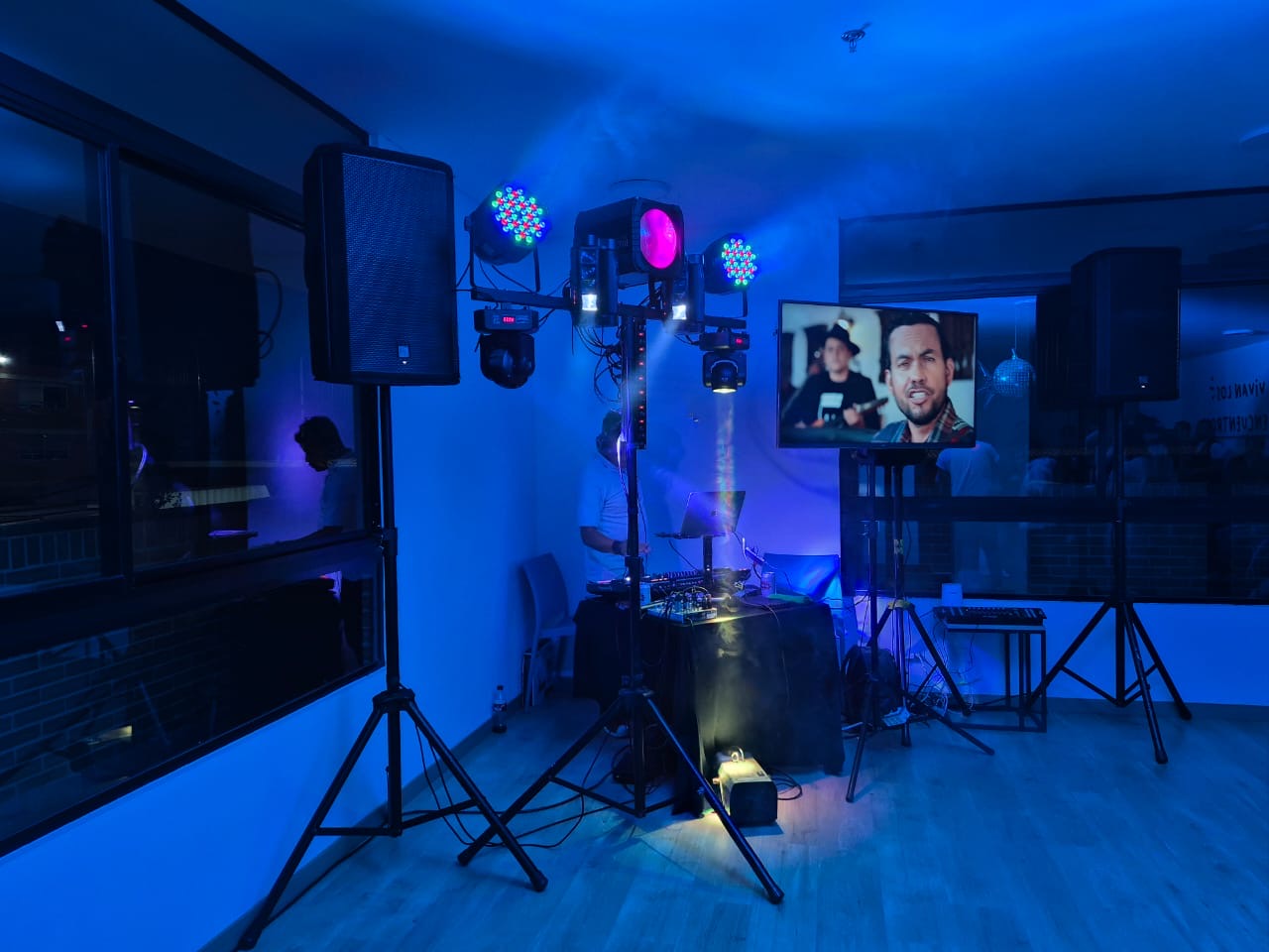 Iluminación de evento